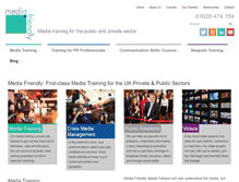 Tablet Screenshot of mediafriendly.org